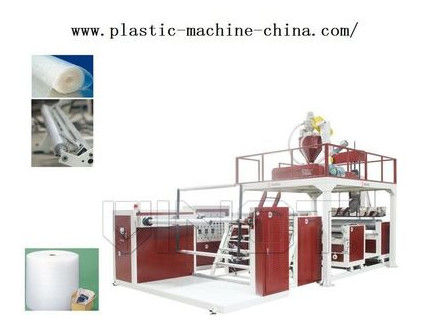 Vinot Air Bubble Film Making Machine Customized  for India With Different Size HDPE Material Model No. DY-1200