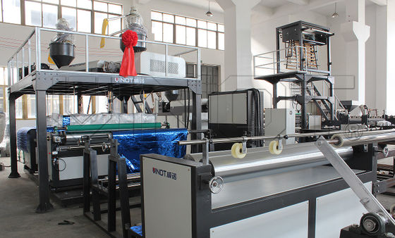 Vinot High Speed Air Bubble Film Machine Customization for U.S.A With Different Size LDPE Material Model No. DY-2000