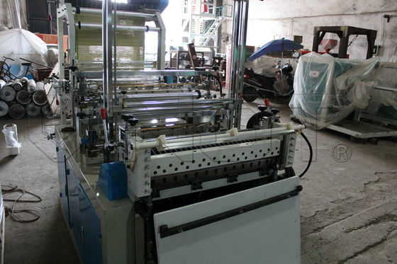 Computer Heat Sealing Express Bag Making Machine Cold Cutting 0.006 - 0.10mm Thickness