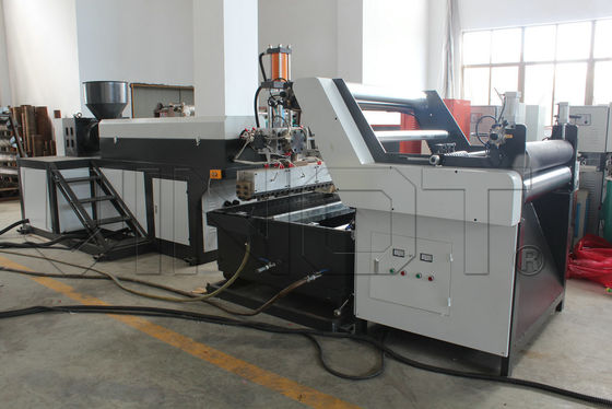 Semi Automatic Plastic Rope Making Machine / Extrusion Line 900 - 1300mm Width