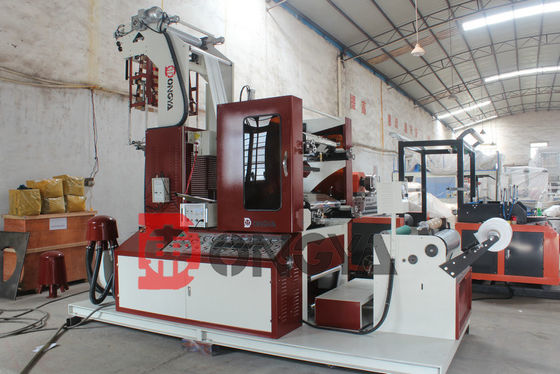 Zhejiang Vinot SJYT - 45 Mini Plastic Film Extrusion Machine With Two Colors Printing customed for India
