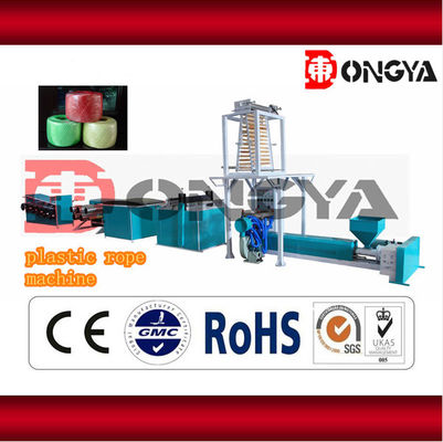 Semi Automatic Plastic Rope Making Machine / Extrusion Line 900 - 1300mm Width