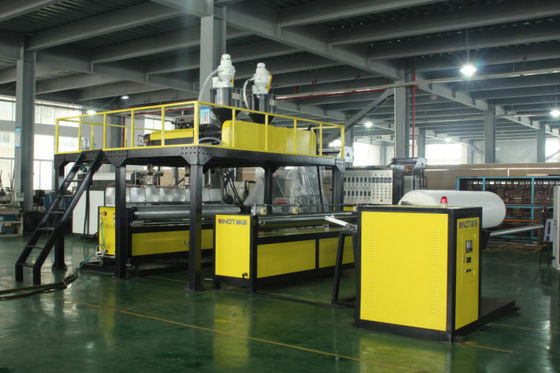 1600mm Width High Speed Air Bubble Film Bag Making Machine With Waste Recyecling Online Model No. DYF-2500