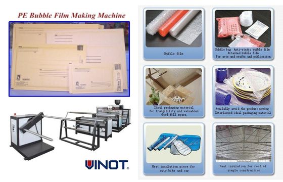 Vinot Sellers Foam Film MakingMachine Customized  for Japan With Different Size HDPE Material Model No. DY-1200