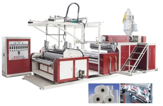 Vinot Cast Stretch Film Machine/Cling/Stretch Film Making Machine With Width 1000mm &amp; LLDPE Material Model No.SLW-1000