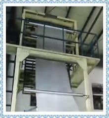 HDPE / LDPE / LLDPE Film Blowing Machine Thickness 0.01 - 0.10mm