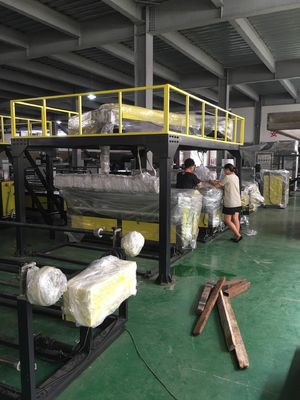 Air Bubble Film Making Machine Customized  for U.K. With Different Size2000mm  Model No. DY-1200