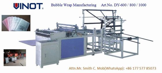 HDPE Flat Small Plastic Film Bag Making Machine Speed 30 - 130pc / min