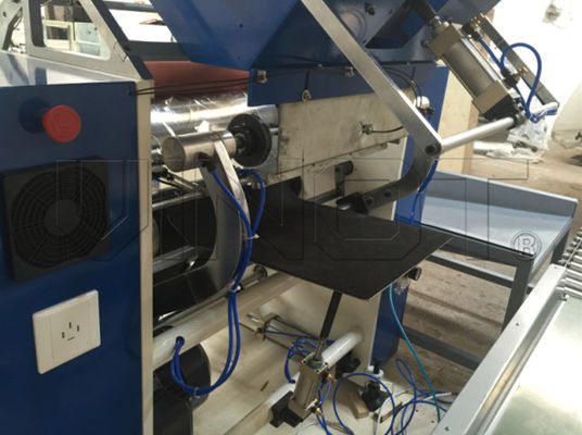Automatic Cling Film Making Machine / Plastic Film Slitting Machine High Precision