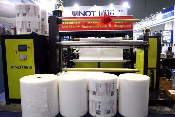 2017 Vinot High Speeed Production Three Layer Air Bubble Film Machine for Protective Packing DYF-1800
