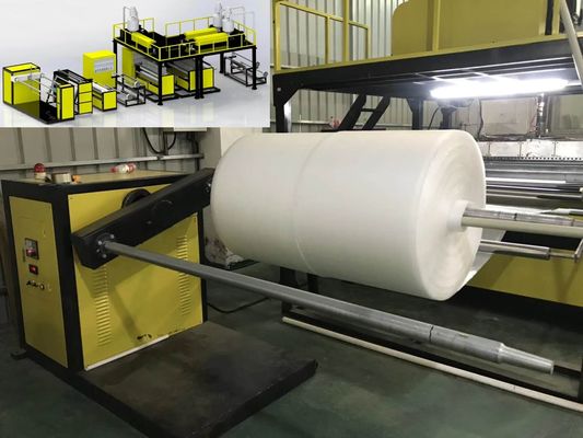 1-5 Layers Air Bubble Film Machine For LDPE / LLDPE Material Model DYF-3000