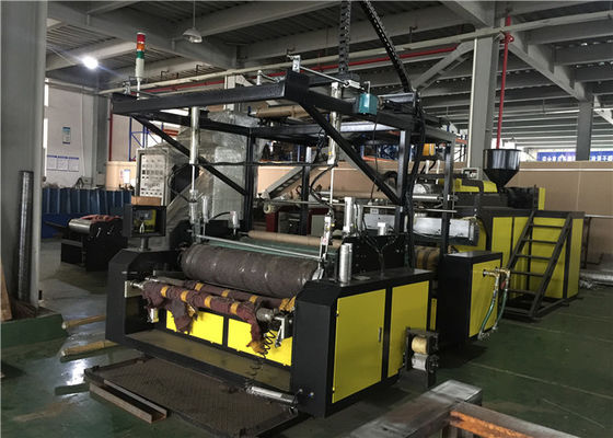Three Layers Plastic Air Bubble Film Making  Machine With LDPE Raw Material Model