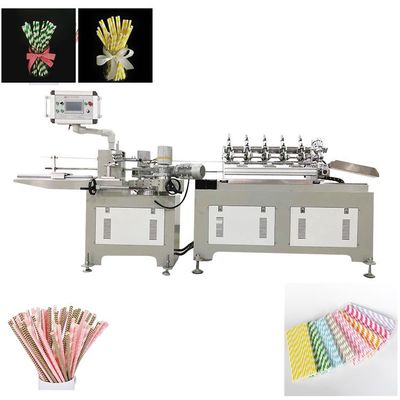 Green Enviramental Colorful Paper  drinking Straw  Making Machine Product