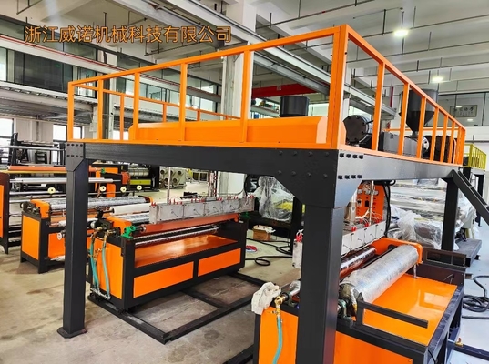 Automatic Plastic Rope Making Machine / Extrusion Line 900 - 1300mm Width