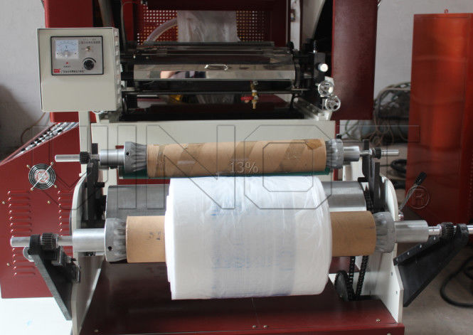 Single / Two Color Flexo Printing Machine , HDPE / LDPE Flexographic Printing Equipment