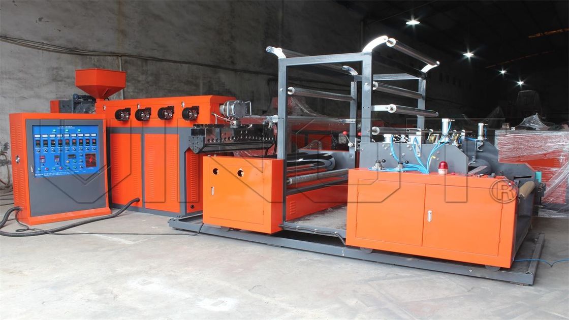 120KW Cast Film Extrusion Machine Highly Effective With Good Tensile Force