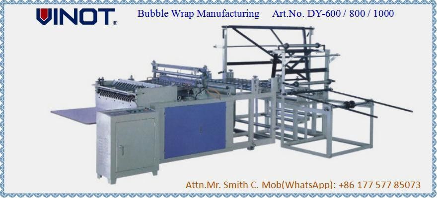 50Hz Convenient Air Bubble Wrap Manufacturing Machine 200 - 700mm Width