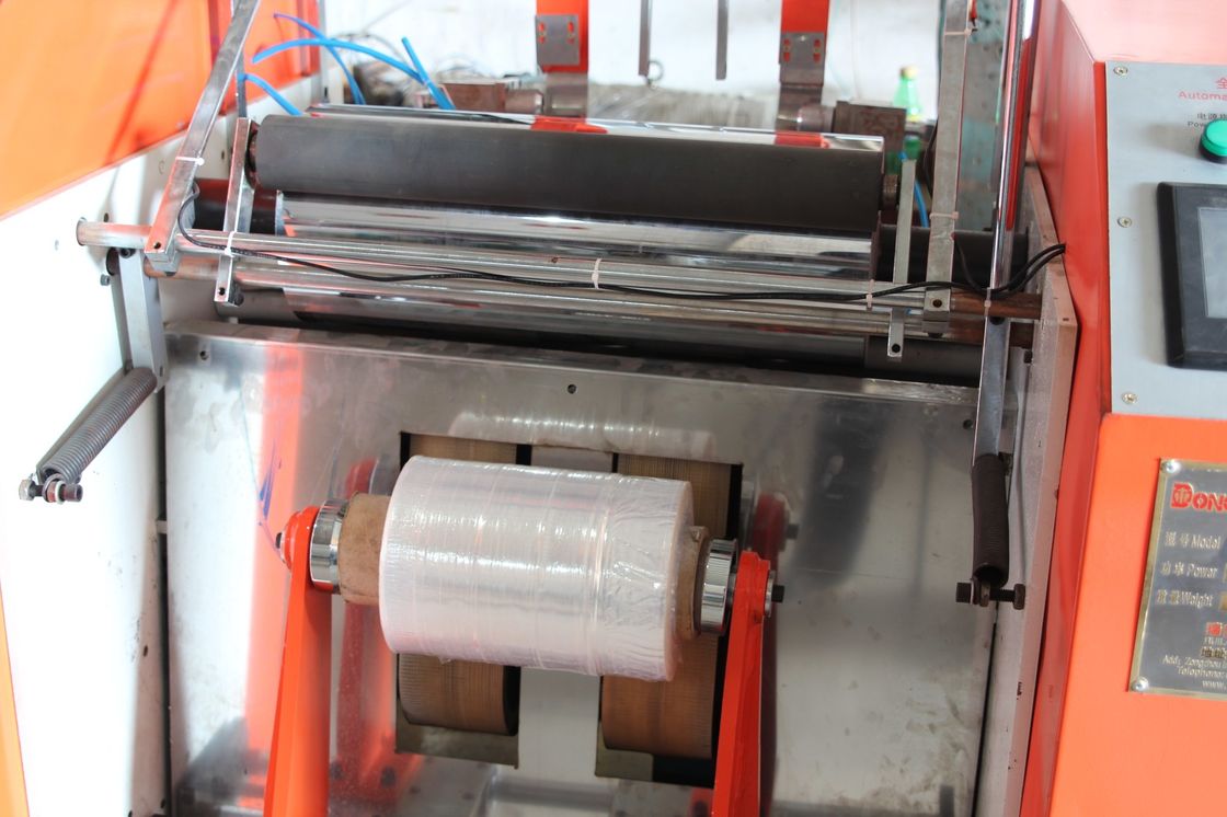 Plastic Cling Film Slitting Machine Linear Speed 200 - 600m / min