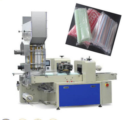 Disposable Drinking Straw Packing Machine For Juice Production